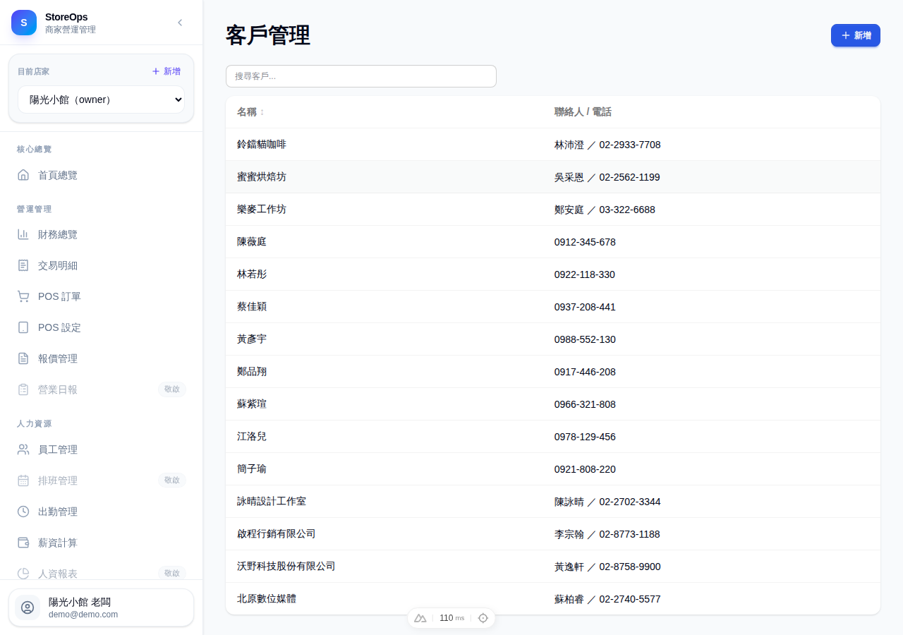 客戶管理